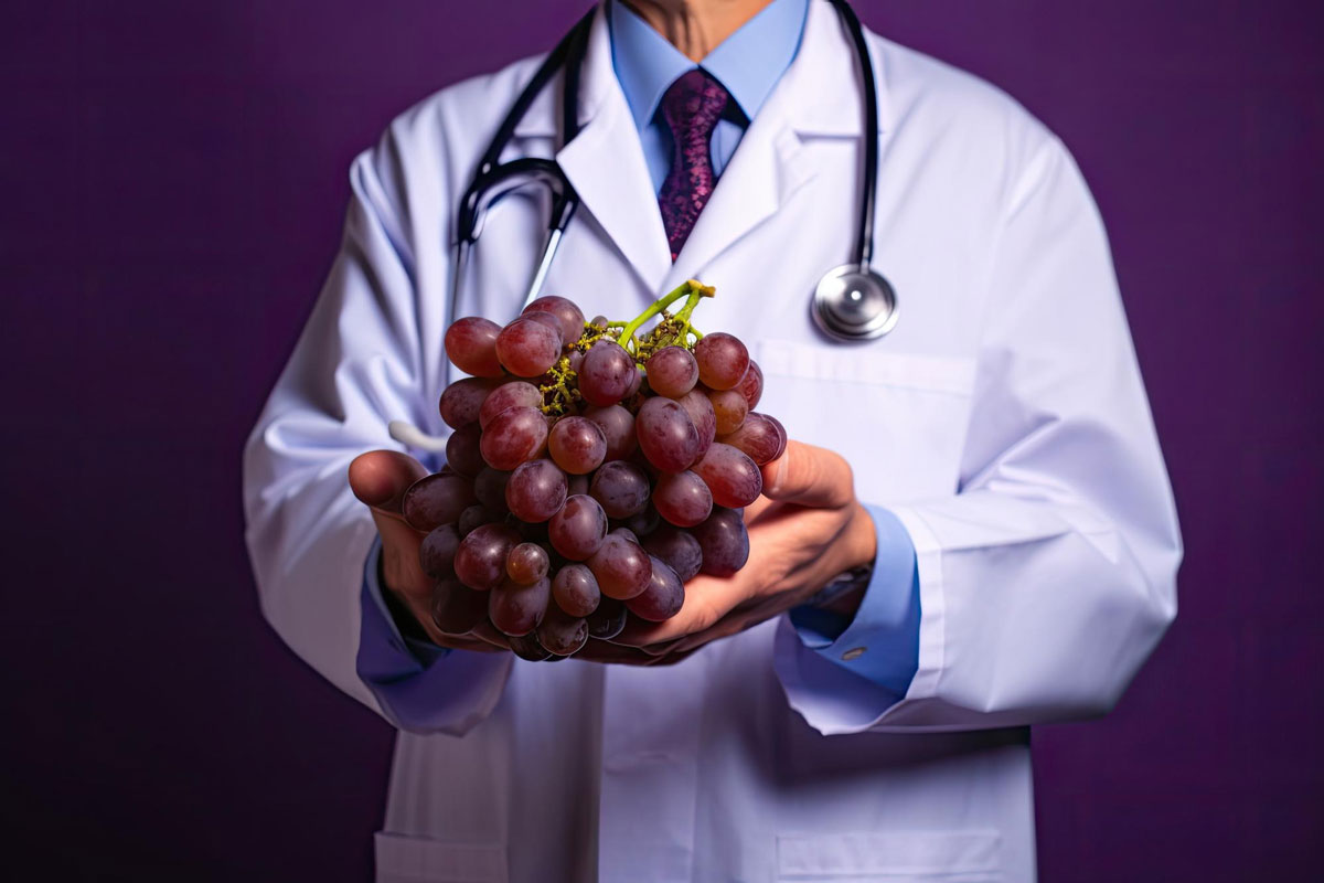 درمان یبوست با انگور